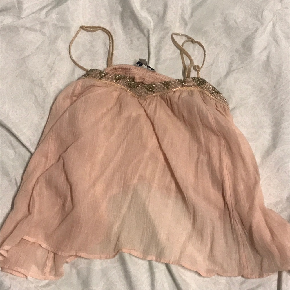 Pink tank top